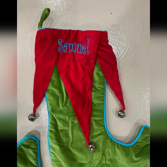 Samuel and Timothy Christmas Stockings - Picture 2 of 3